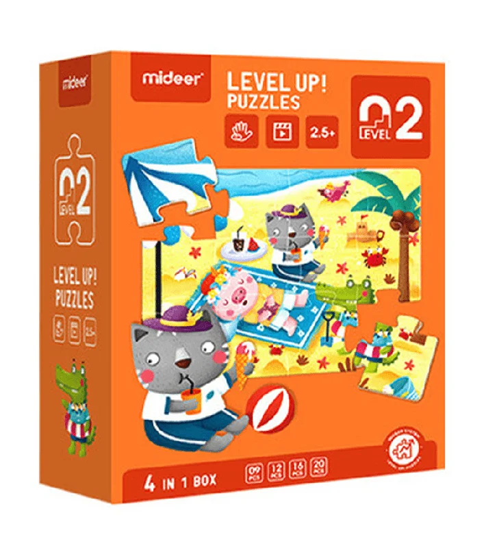 Milu Advanced Jigsaw Puzzle Early Childhood Education Development Logic Thinking Big Piece Jigsaw Puzzle Educational Toys