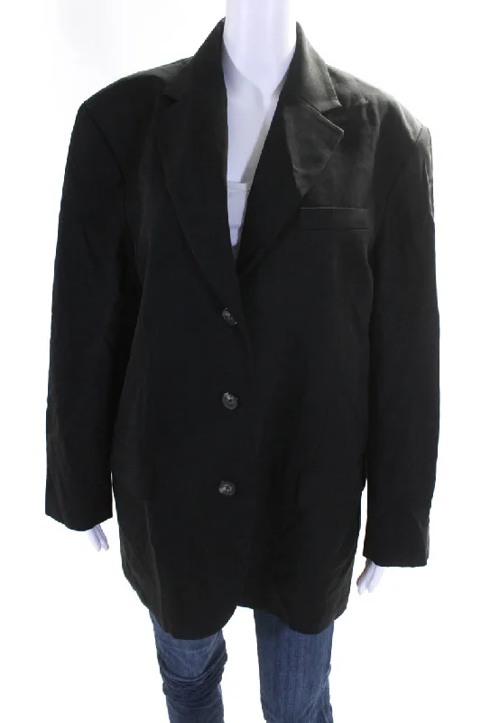 Everlane Womens The ’80s Blazer  Black