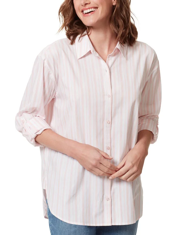 rosy pink runway stripe