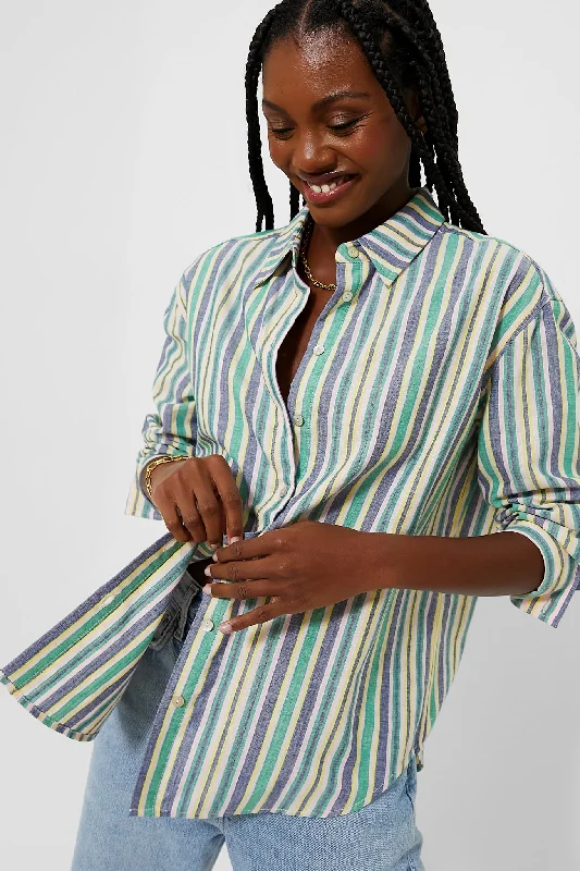 Zephyr Stripe Keegan Button Down