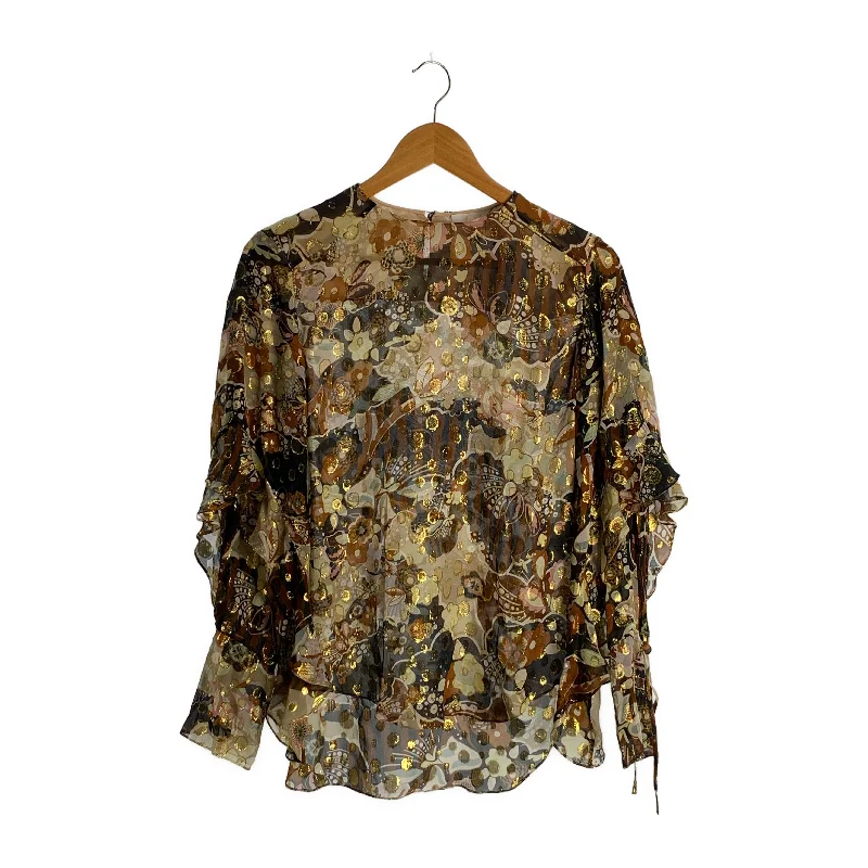 Chloe/LS Blouse/34/MLT/Silk/All Over Print/17AHT46-17A342