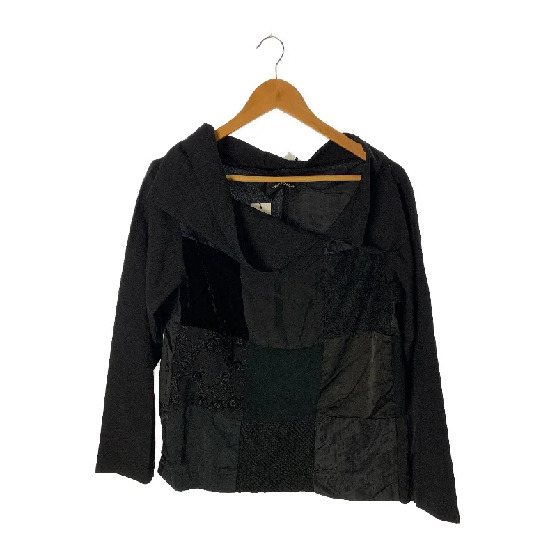 tricot COMME des GARCONS/LS Blouse/BLK/Cotton/TB-040010