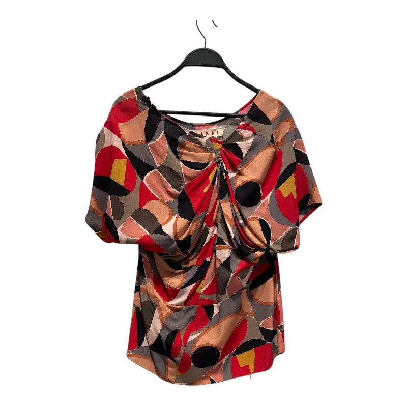 MARNI/Blouse/40/Graphic/Cotton/MLT/