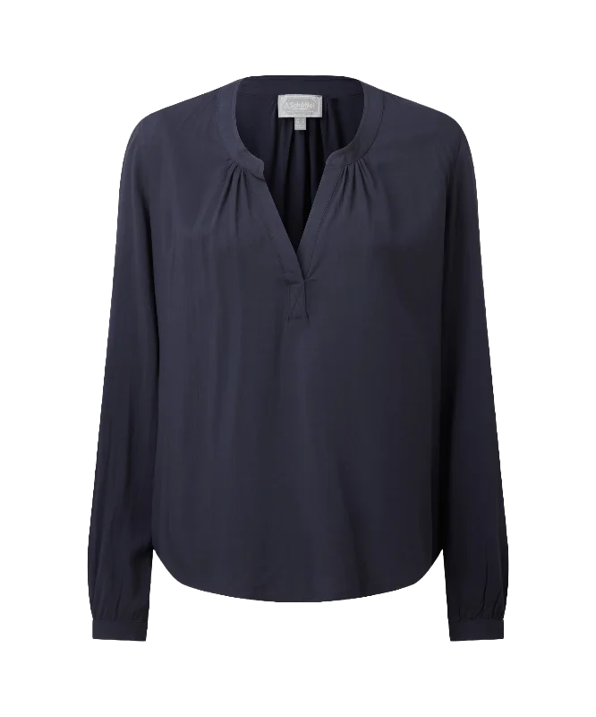 Chloe Blouse - Navy