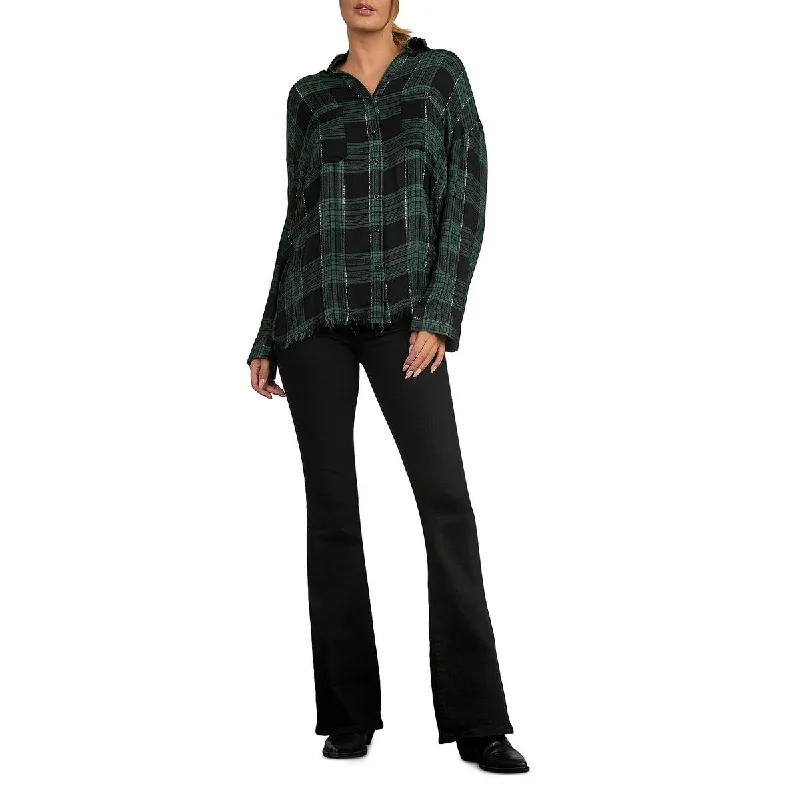 Black Green Plaid