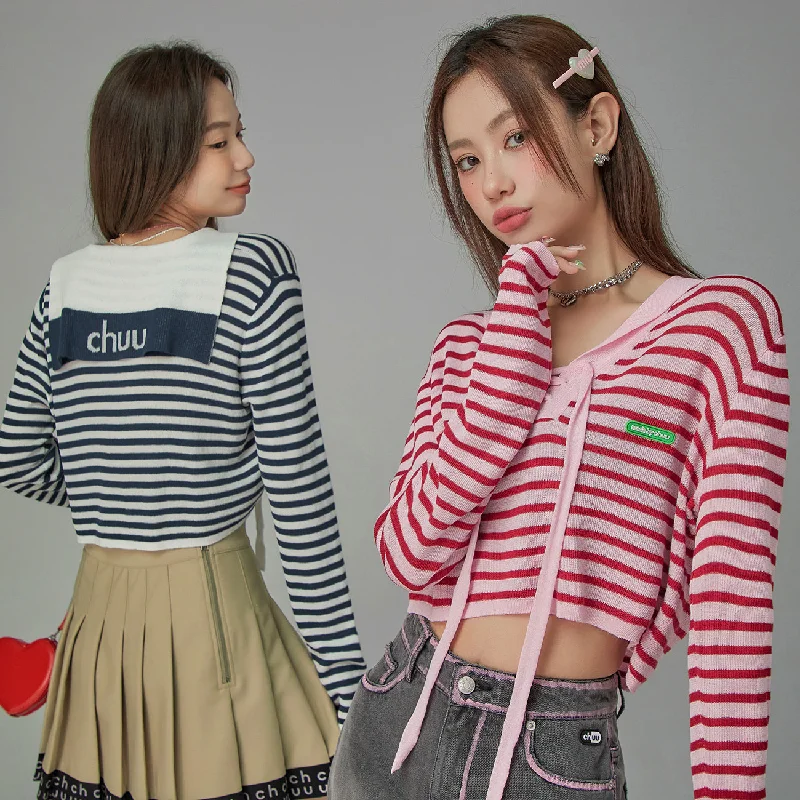 Sailor Striped Knit Sweater