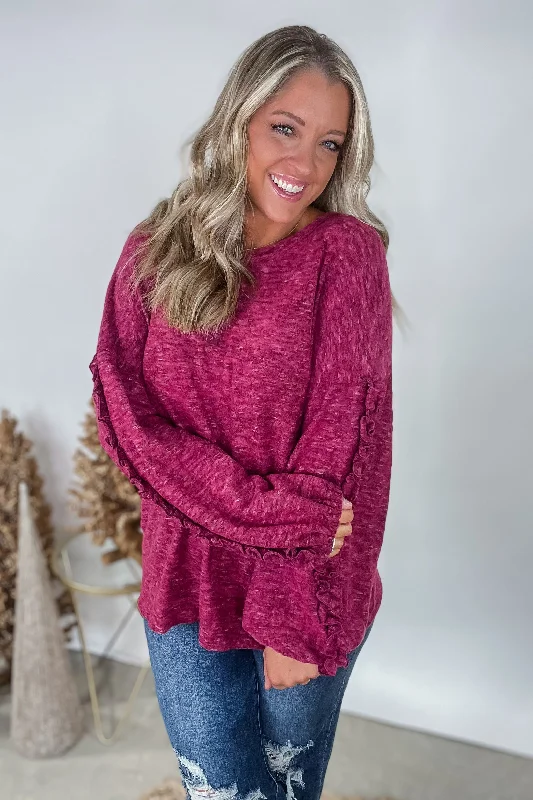 Cranberry Crush Sweater