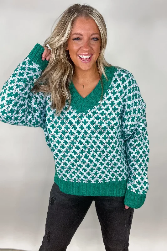 Mistletoe Magic Sweater - Green